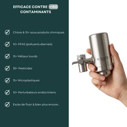 Filtre à eau Science Water®