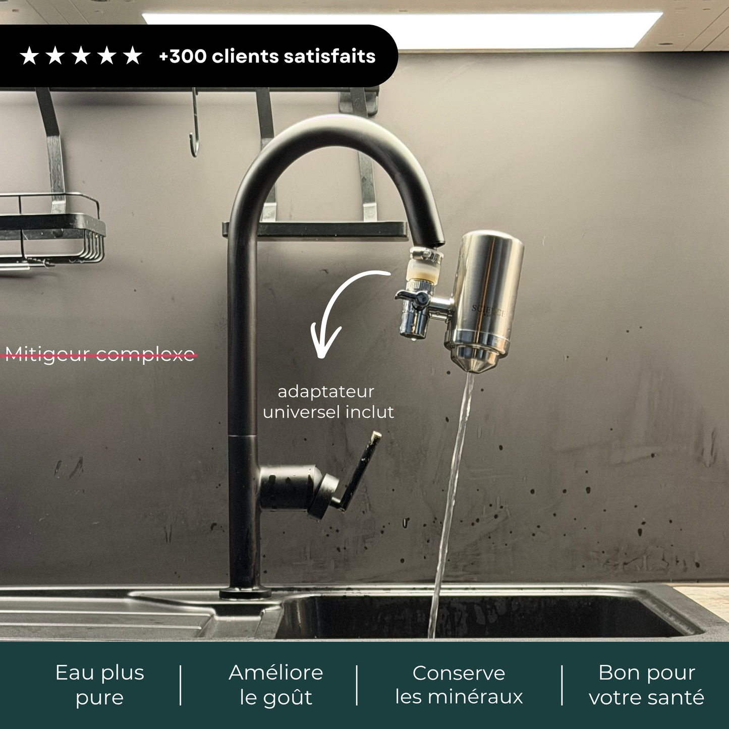 Filtre à eau Science Water®